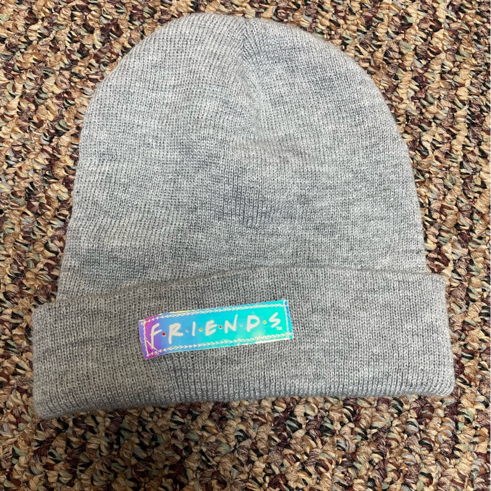FRIENDS Logo Gray Beanie
